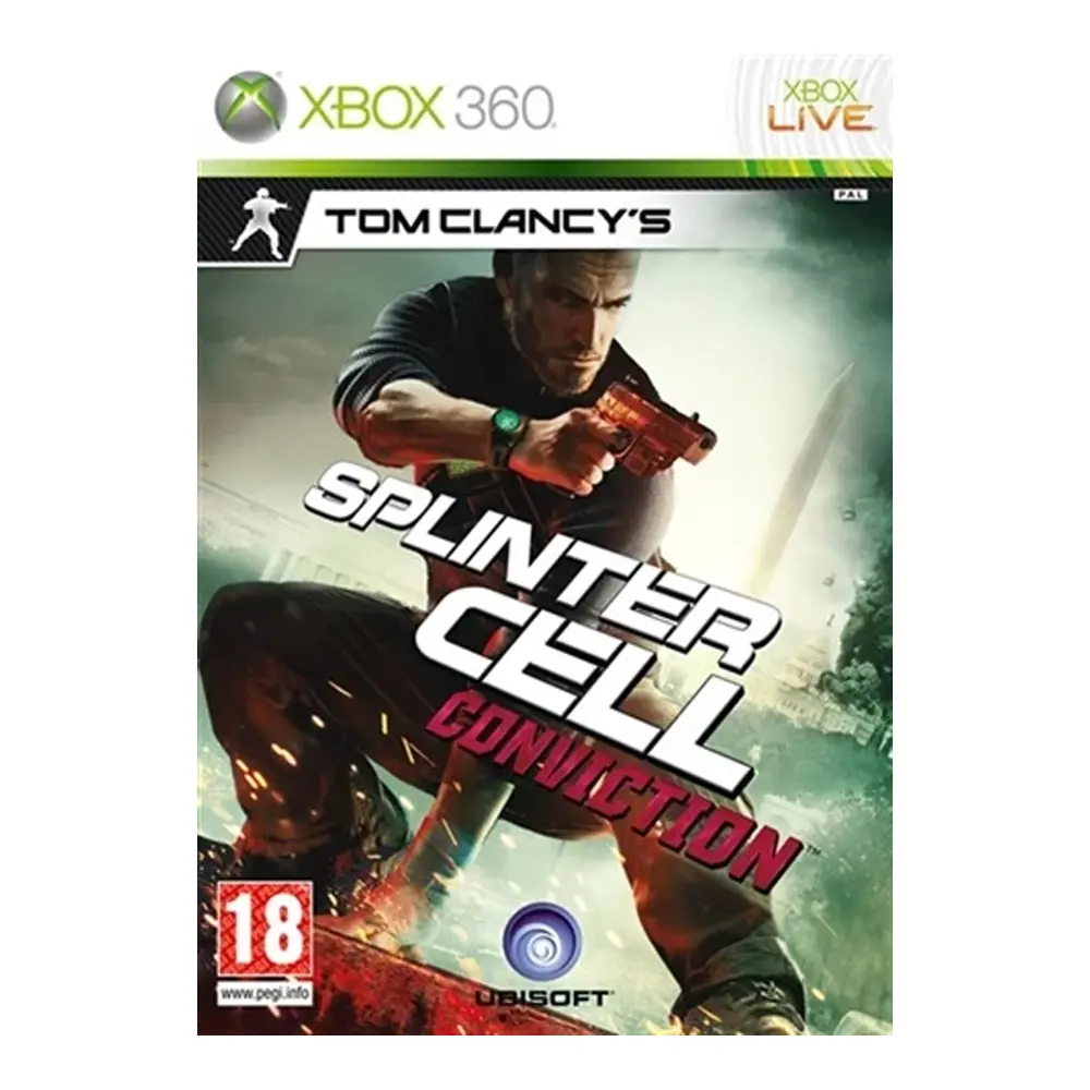 دیسک بازی Tom Clancy's Splinter Cell: Conviction برای Xbox 360