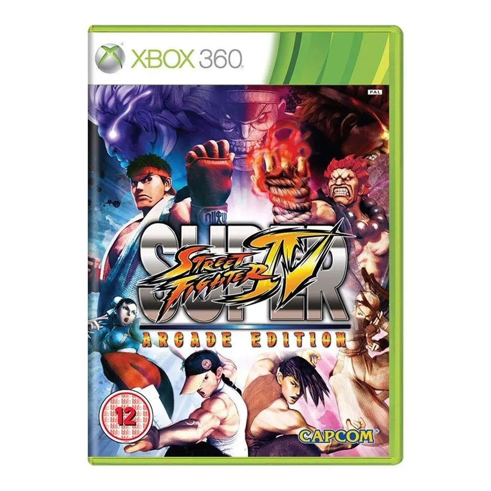 دیسک بازی Super Street Fighter IV برای Xbox 360