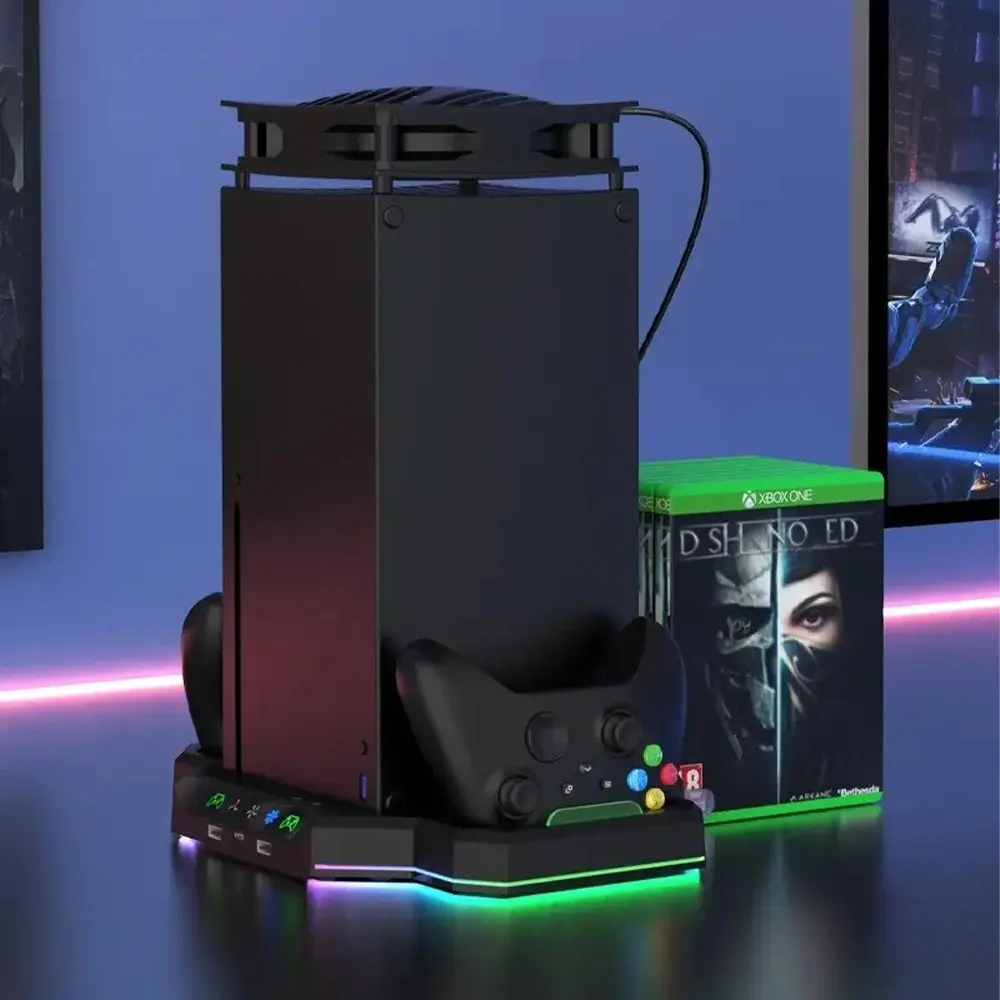 فن و پایه چند منظوره X-Series X آی پلی مدل IPLAY HBX-608 RGB؛ نمای 4