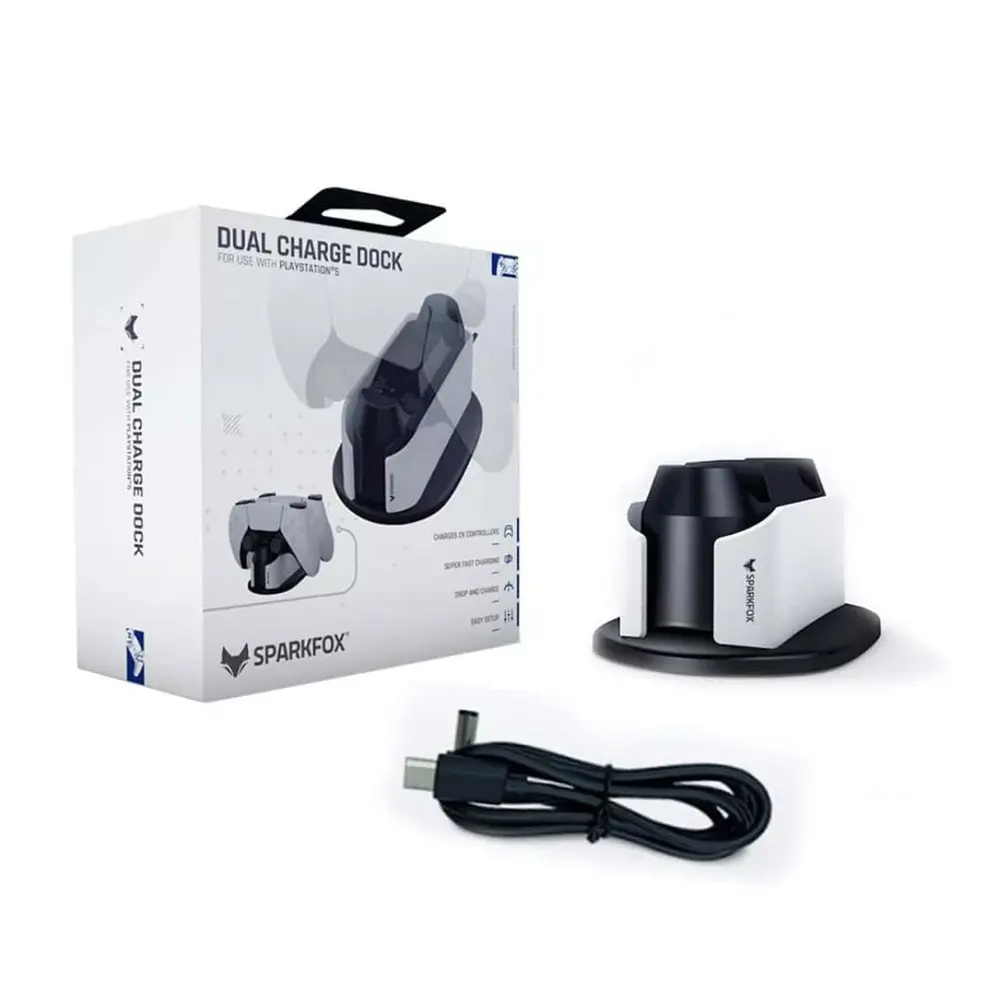 پایه شارژر دسته PS5 برند SparkFox مدل W20P504