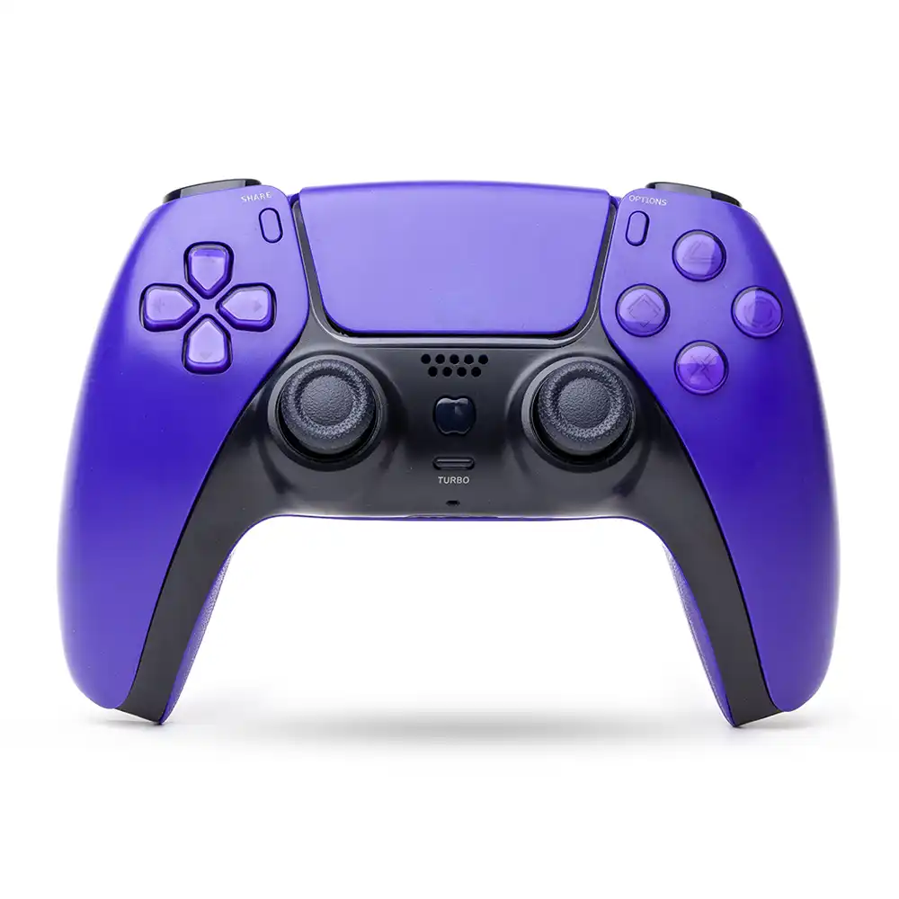 دسته PS4 طرح PS5 بنفش های کپی