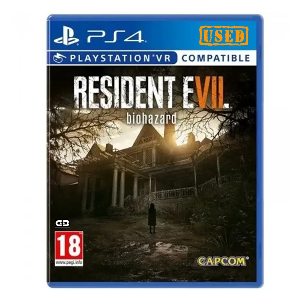 دیسک بازی Resident Evil 7 Biohazard برای PS4 کارکرده