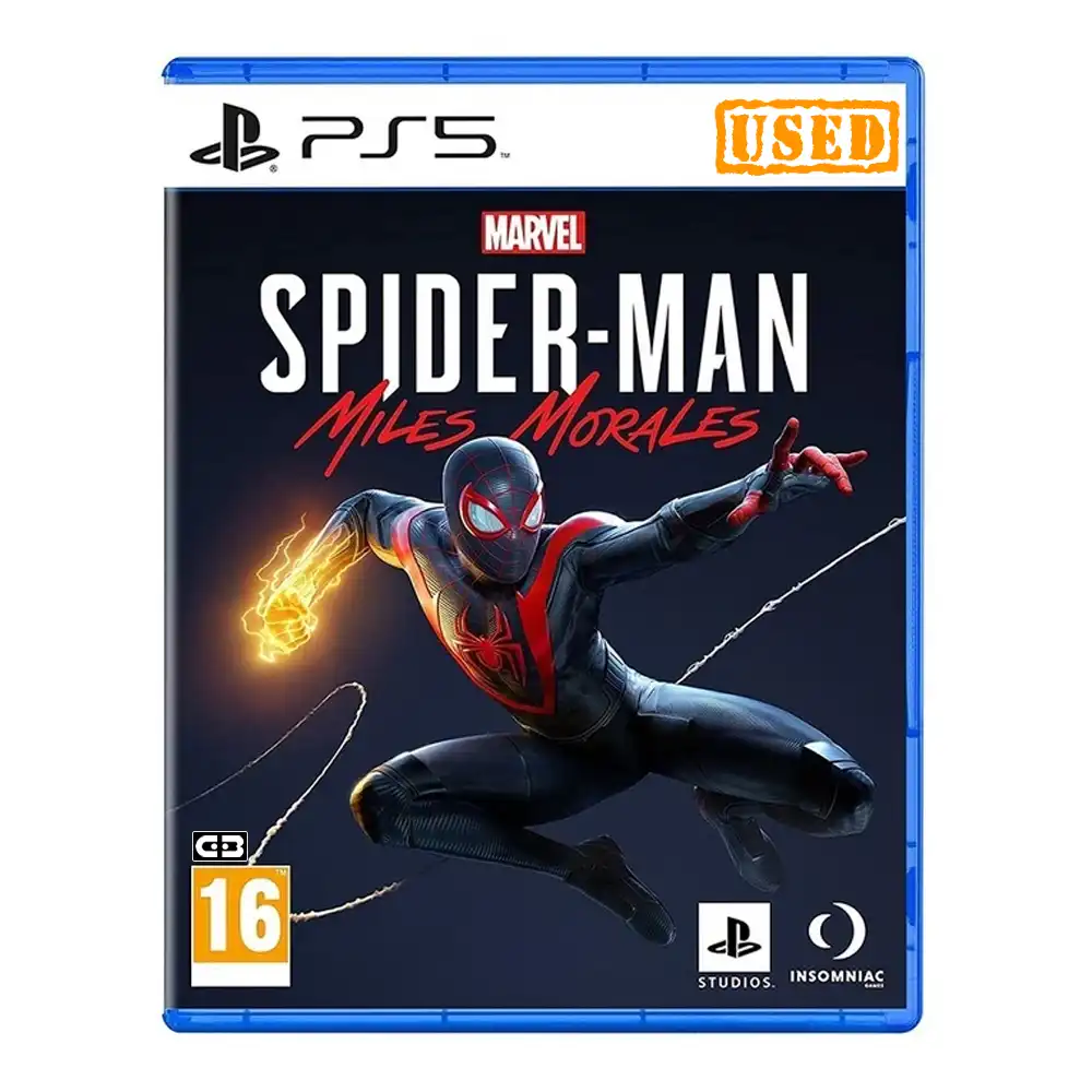 دیسک بازی Marvel's Spider-Man: Miles Morales برای PS5 کارکرده