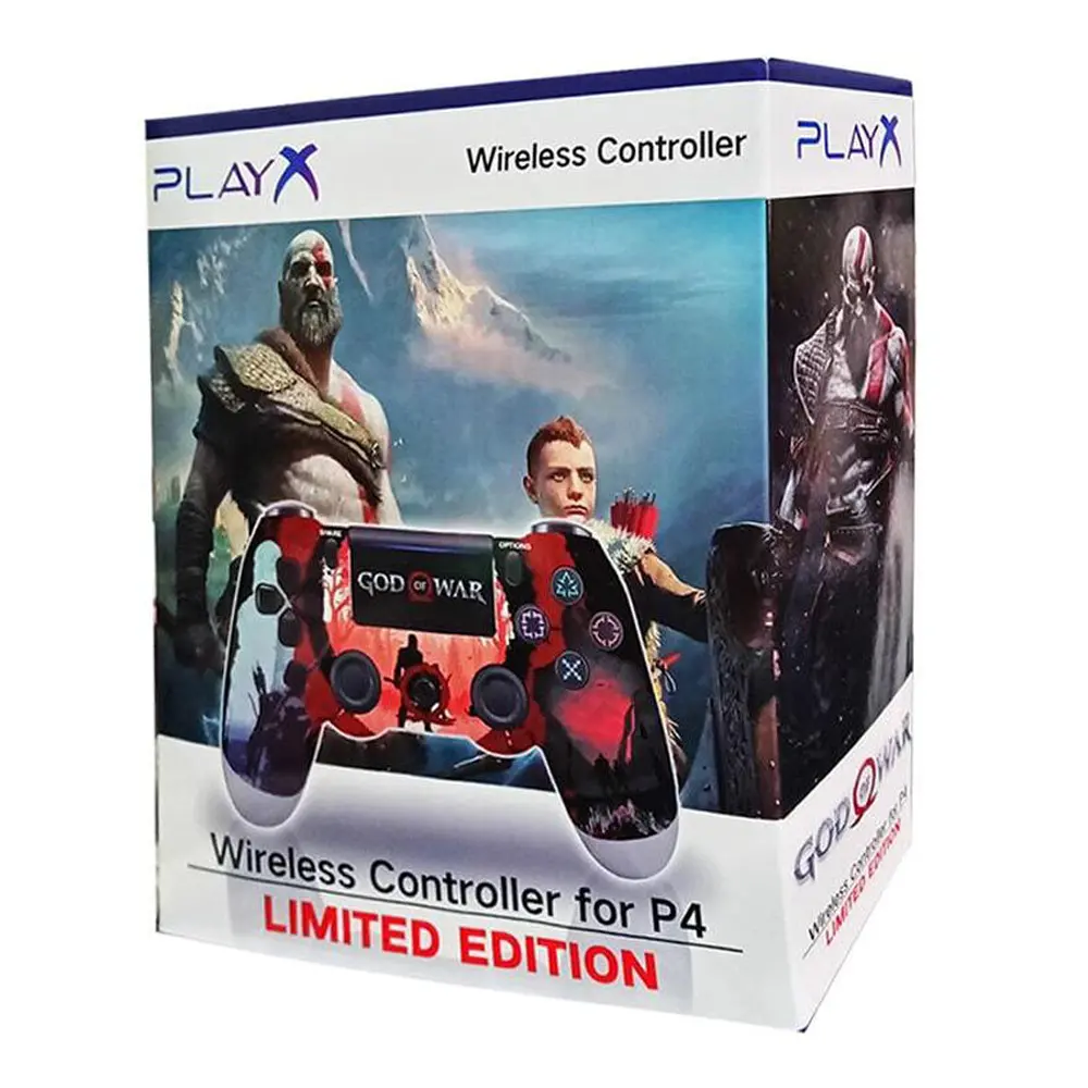 دسته PS4 کاستوم گاد آف وار PlayX؛ نمای 1