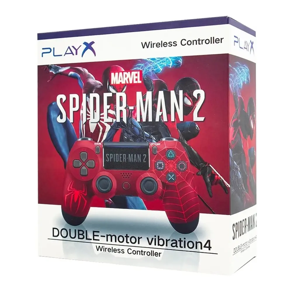 دسته PS4 کاستوم اسپایدر من 2 PlayX؛ نمای 1
