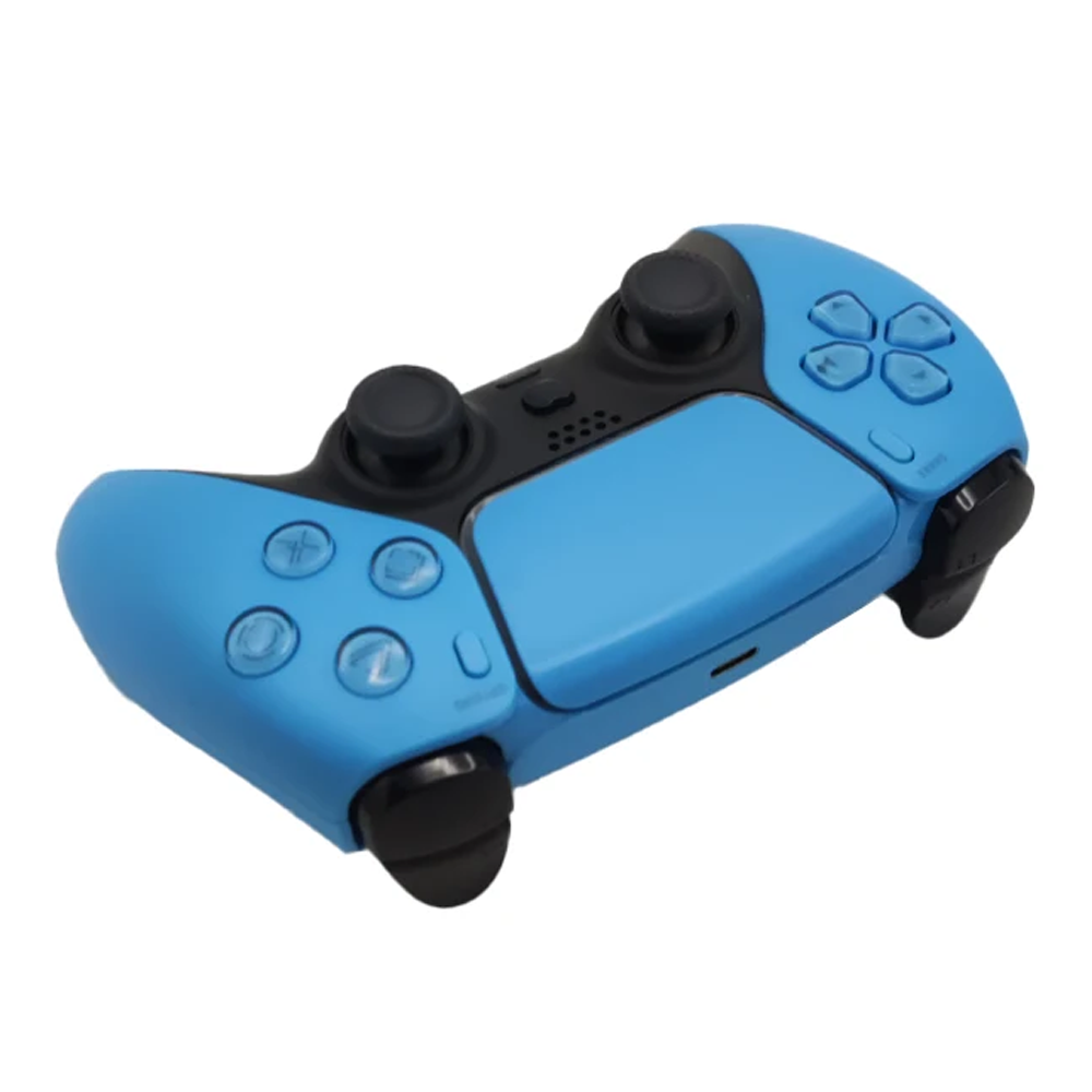دسته PS4 طرح PS5 آبی های کپی؛ نمای 2