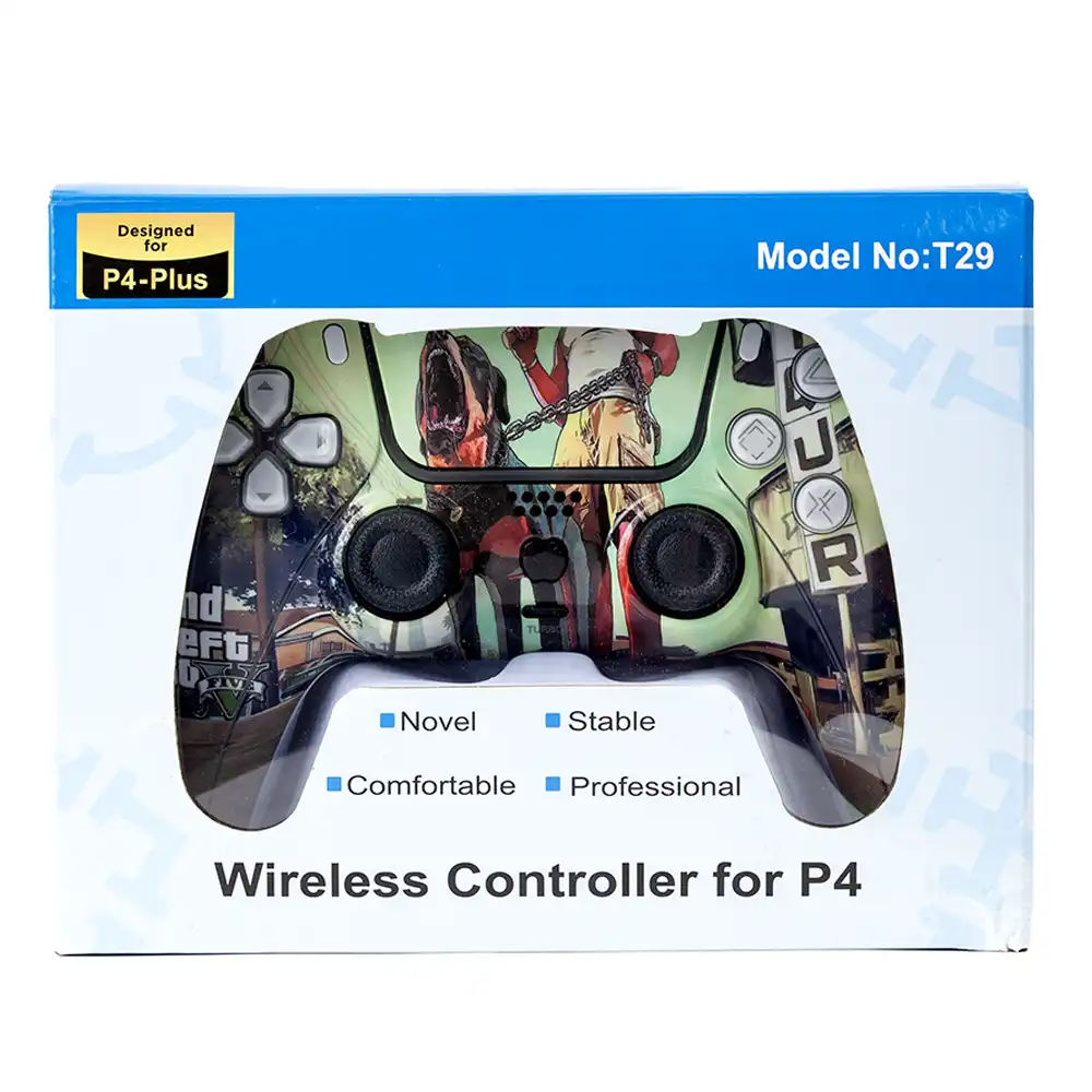 دسته PS4 طرح PS5 جی تی ای های کپی؛ نمای 2