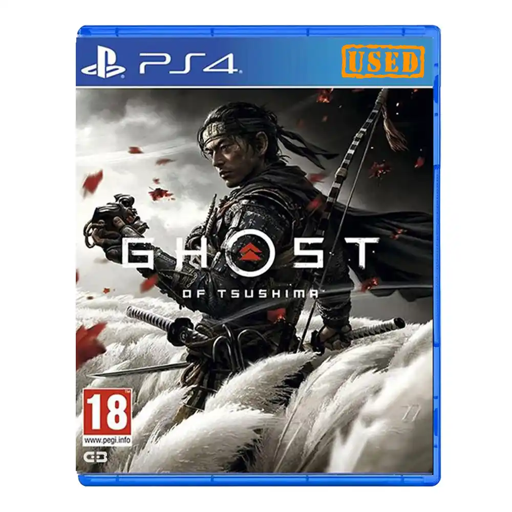 دیسک بازی Ghost of Tsushima برای PS4 کارکرده