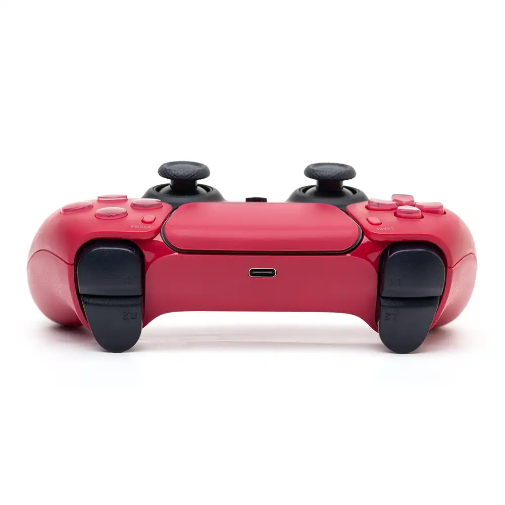 دسته PS4 طرح PS5 قرمز های کپی؛ نمای 1