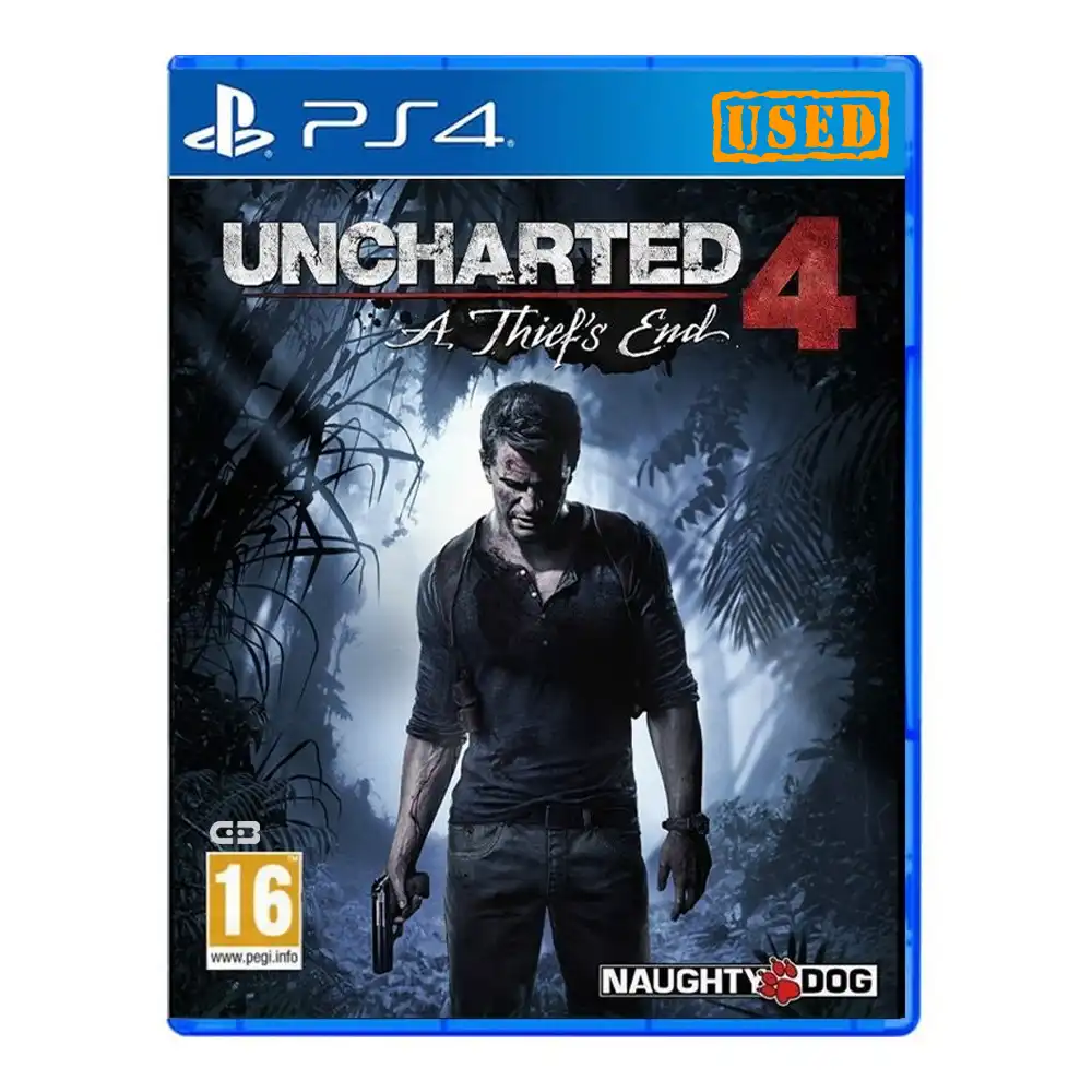 دیسک بازی Uncharted 4: A Thief's End برای PS4 کارکرده