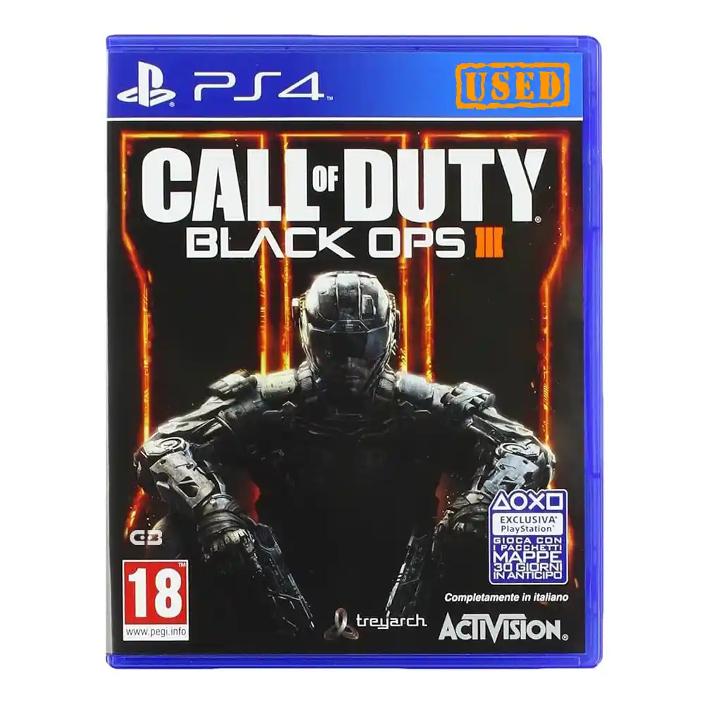 دیسک بازی Call of Duty: Black Ops III برای PS4 کارکرده