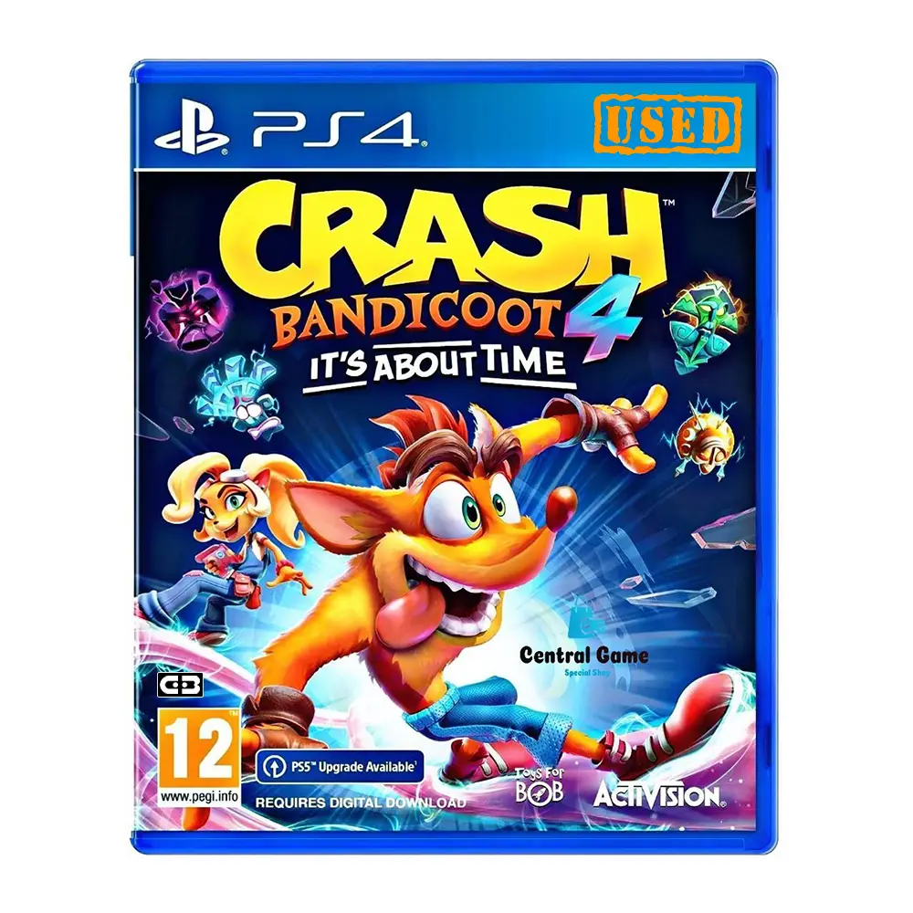 دیسک بازی Crash Bandicoot 4: It's About Time برای PS4 کارکرده