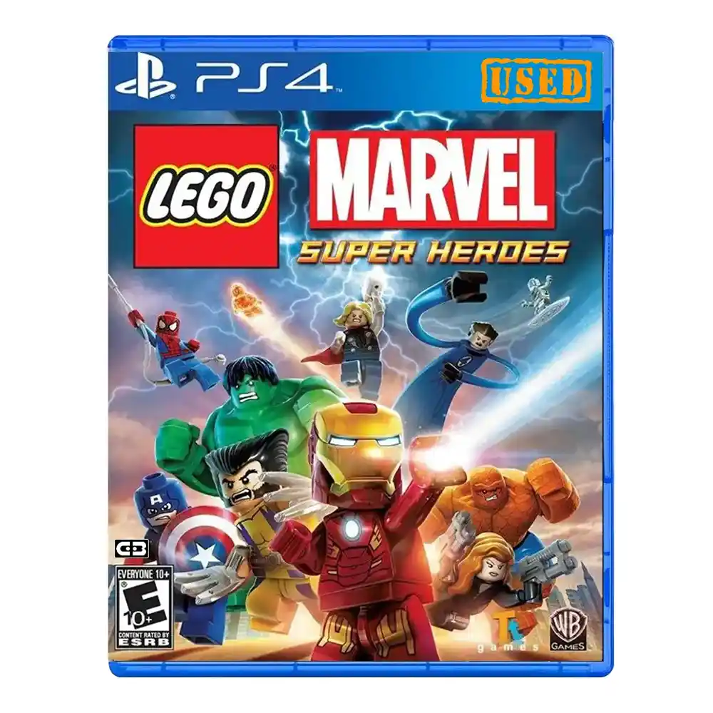 دیسک بازی LEGO Marvel Super Heroes برای PS4 کارکرده