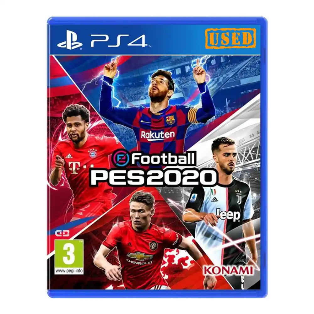 دیسک بازی eFootball PES 2020 برای PS4 کارکرده