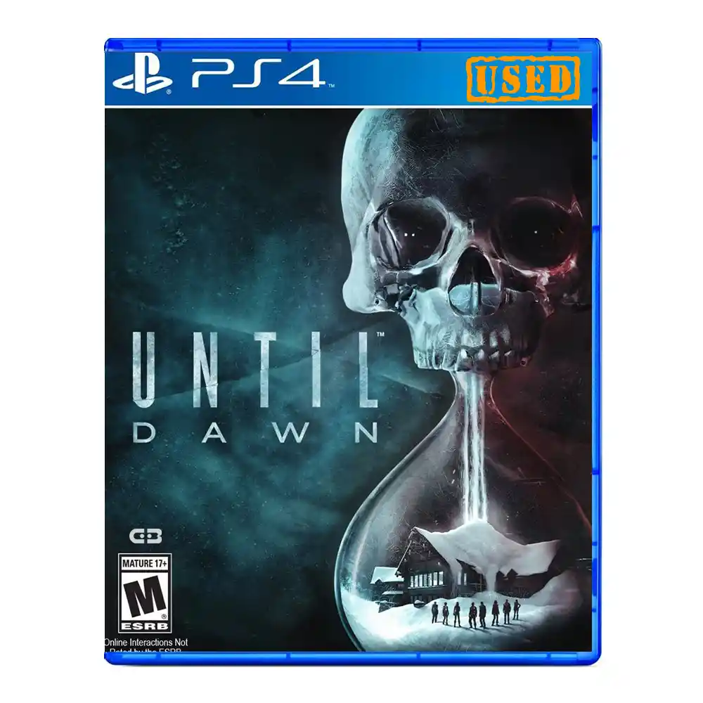 دیسک بازی Until Dawn برای PS4 کارکرده