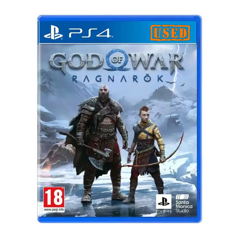 دیسک بازی God of War Ragnarök برای PS4 کارکرده