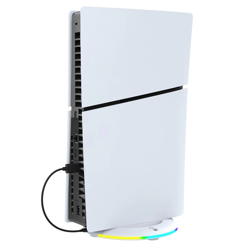 پایه نگهدارنده عمودی آی پگا PG-P5S025S مخصوص PS5 اسلیم با RGB؛ نمای 3
