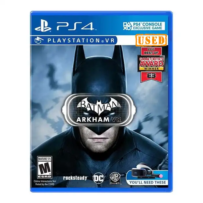 دیسک بازی Batman: Arkham VR برای PS4 کارکرده