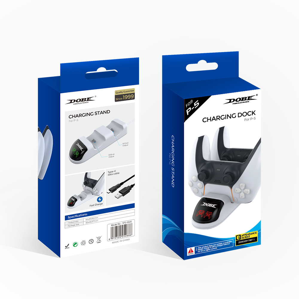 پایه شارژر دسته PS5 دابی مدل TP5-0506؛ نمای 4