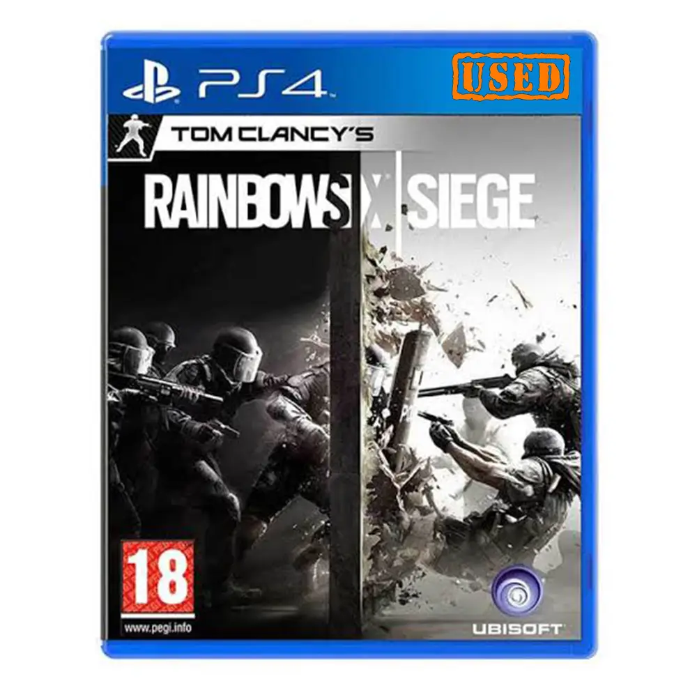 دیسک بازی Tom Clancy's Rainbow Six Siege برای PS4 کارکرده