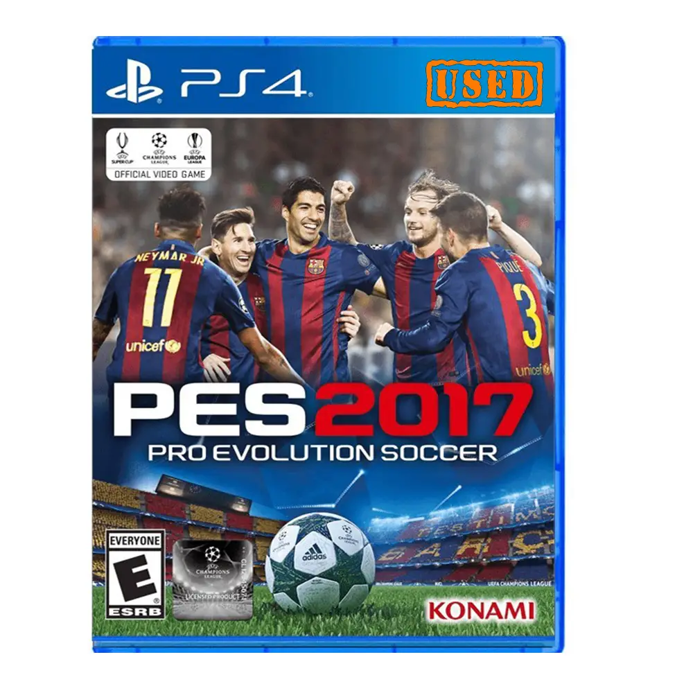 دیسک بازی PES 2017 برای PS4 کارکرده