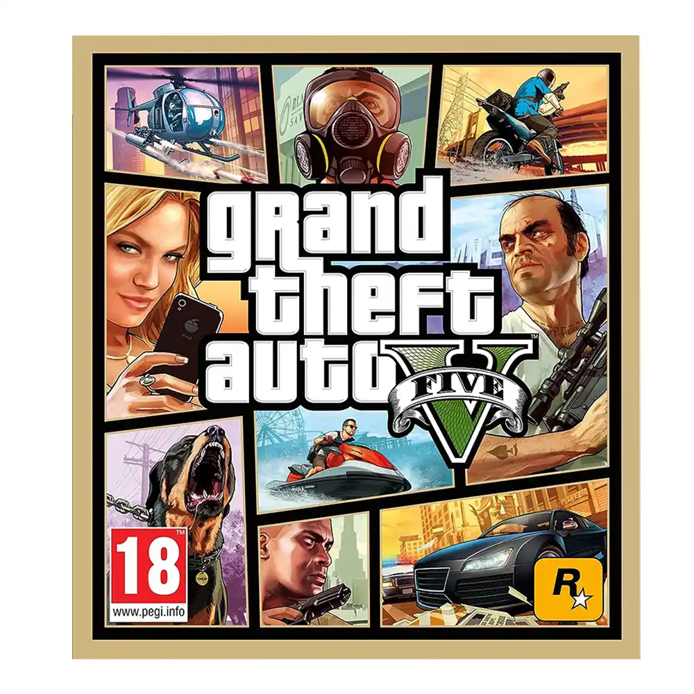 اکانت قانونی PS5 GTA V ظرفیت 3