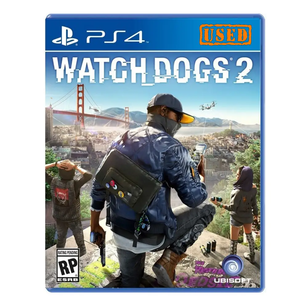 دیسک بازی Watch dog 2 برای PS4 کارکرده